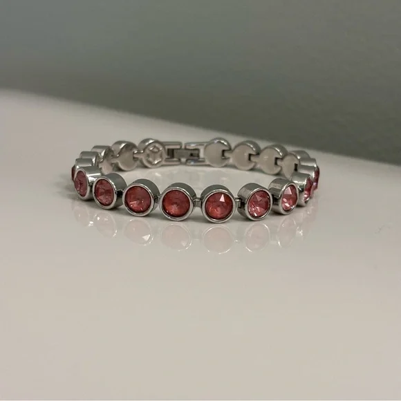 Touchstone Crystal Pink Ice Bracelet - Picture 1 of 7